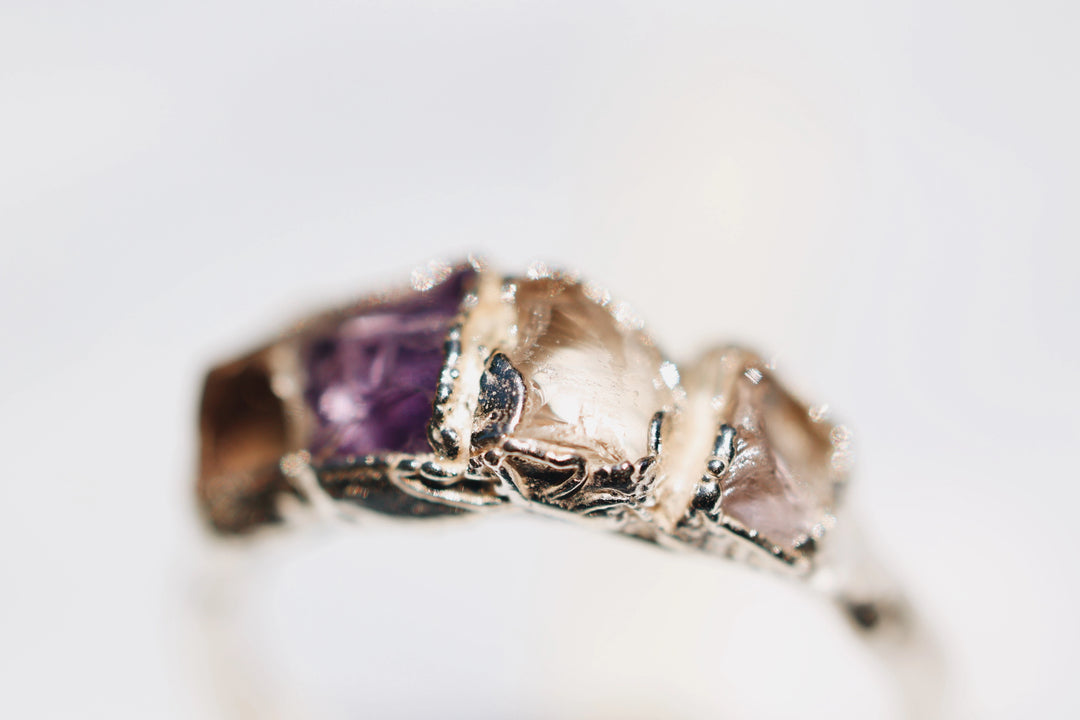 Little Ametrine · Amethyst and Citrine Ring · Rings ·  Little Sycamore