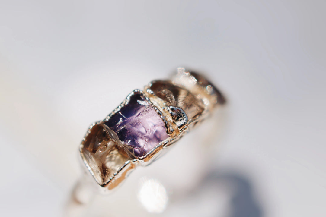 Little Ametrine · Amethyst and Citrine Ring · Rings ·  Little Sycamore