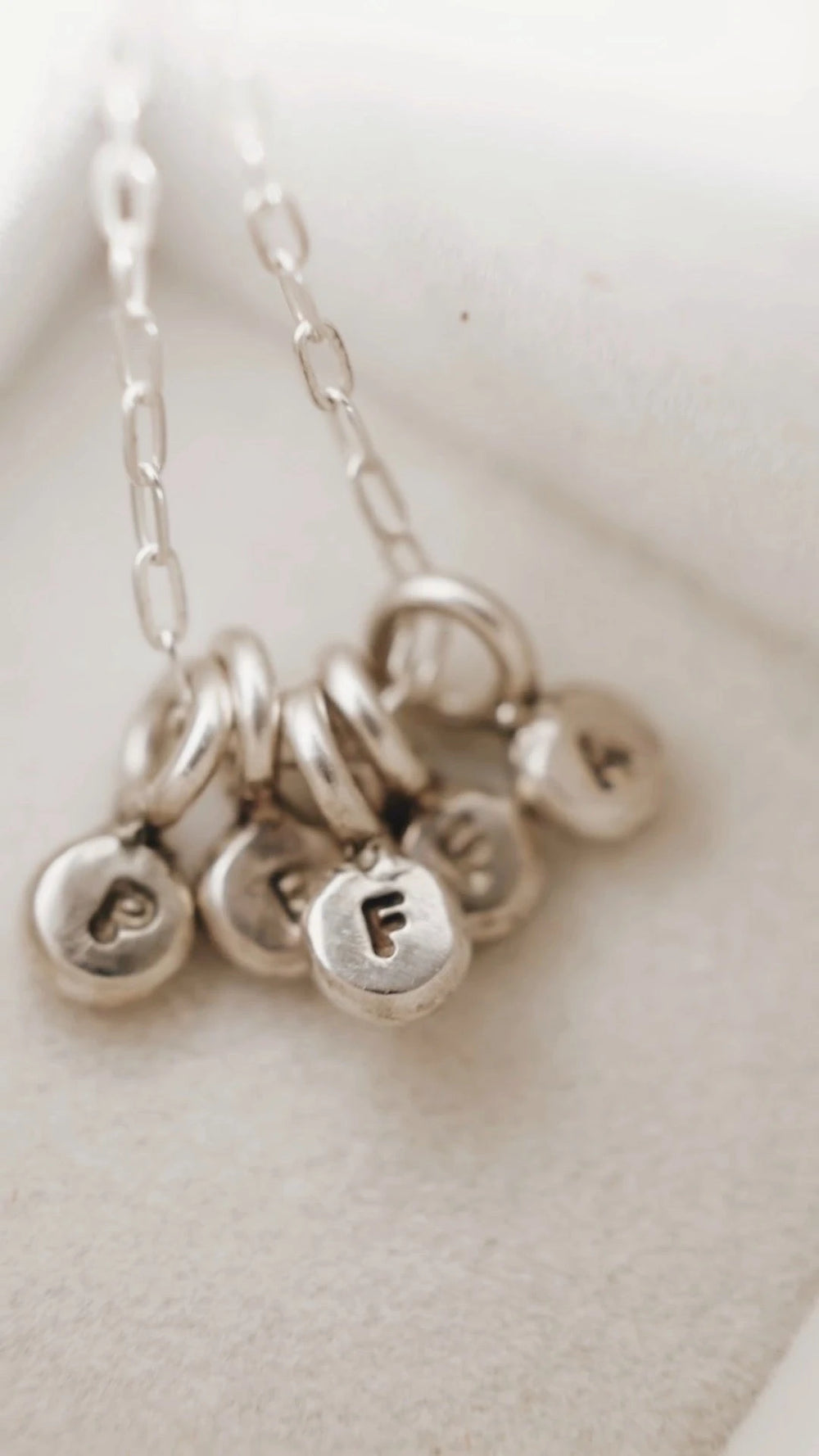 Little Initial Droplet Necklace · Customizable · Custom Birthstone Pieces ·  Little Sycamore