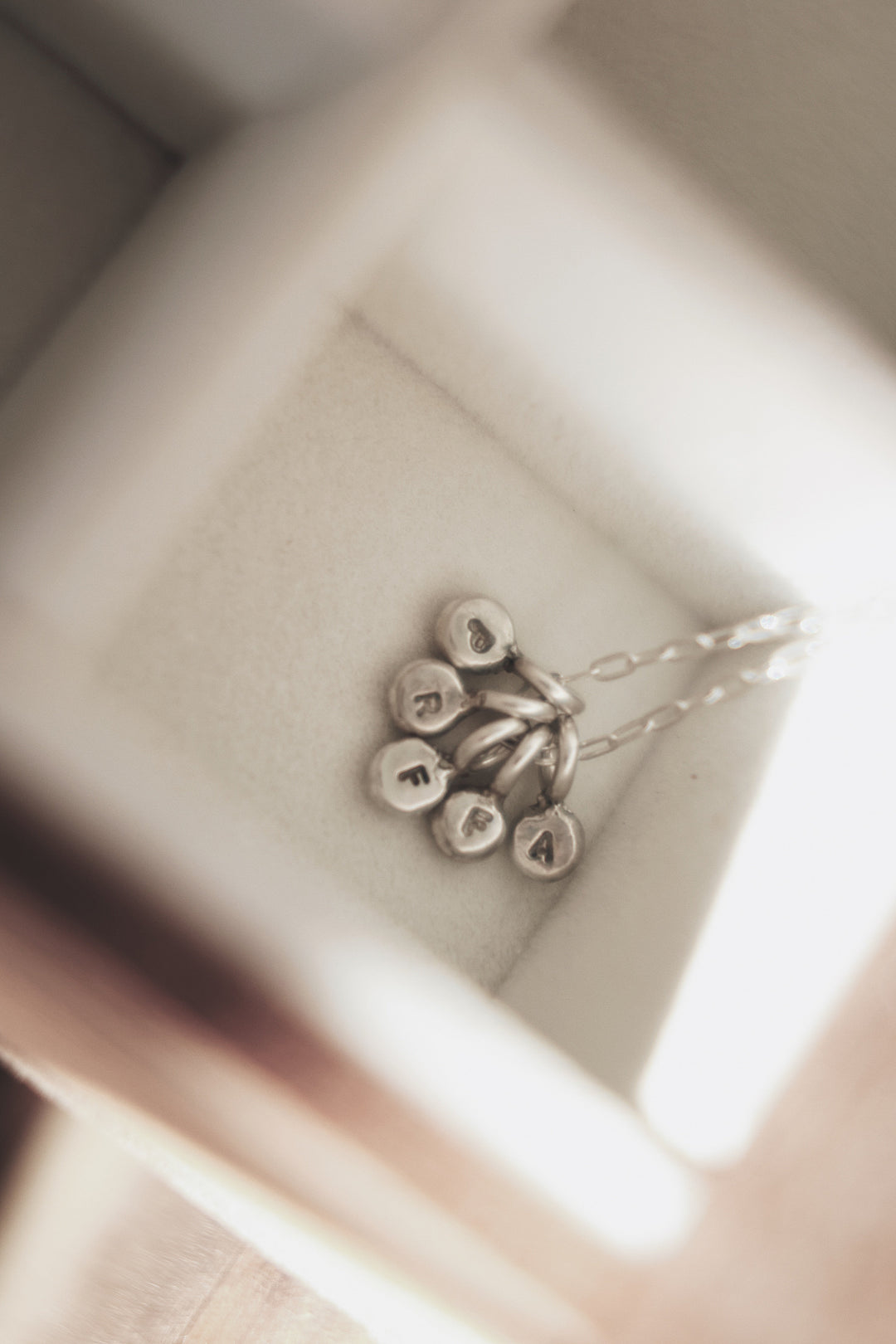 Little Initial Droplet Necklace · Customizable · Custom Birthstone Pieces ·  Little Sycamore