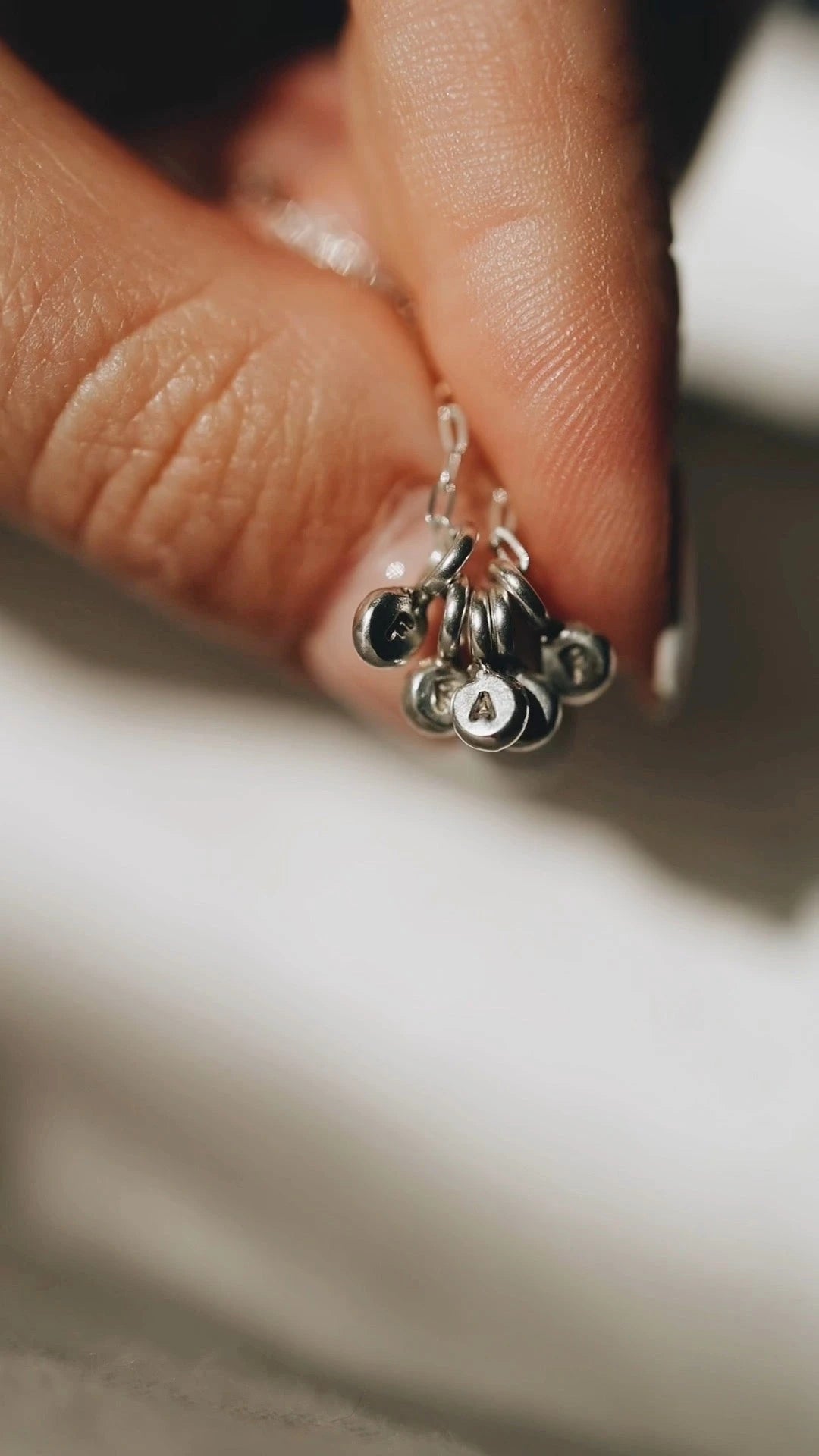 Little Initial Droplet Necklace · Customizable · Custom Birthstone Pieces ·  Little Sycamore