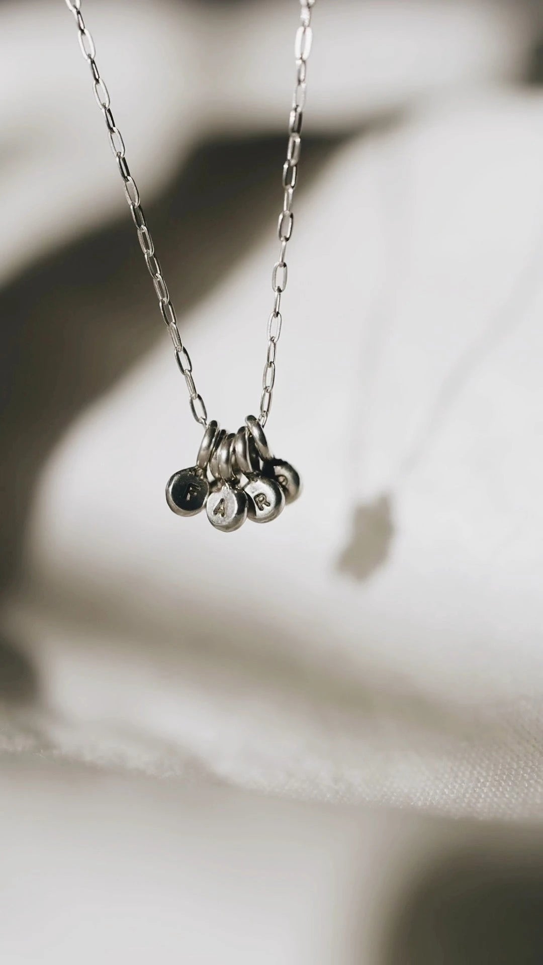 Little Initial Droplet Necklace · Customizable · Custom Birthstone Pieces ·  Little Sycamore