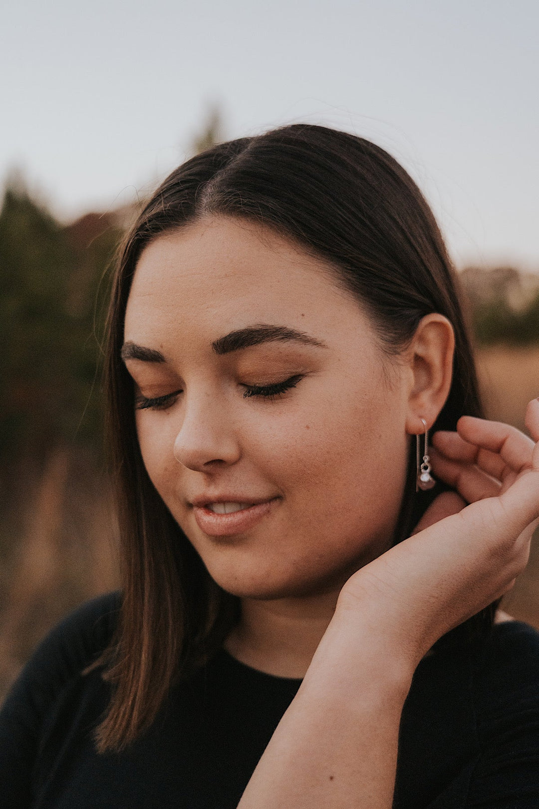 Love Always Drop Earrings · Rose Quartz · Earrings ·  Little Sycamore