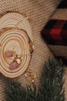 Love Always Necklace · Rose Quartz · Necklaces ·  Little Sycamore