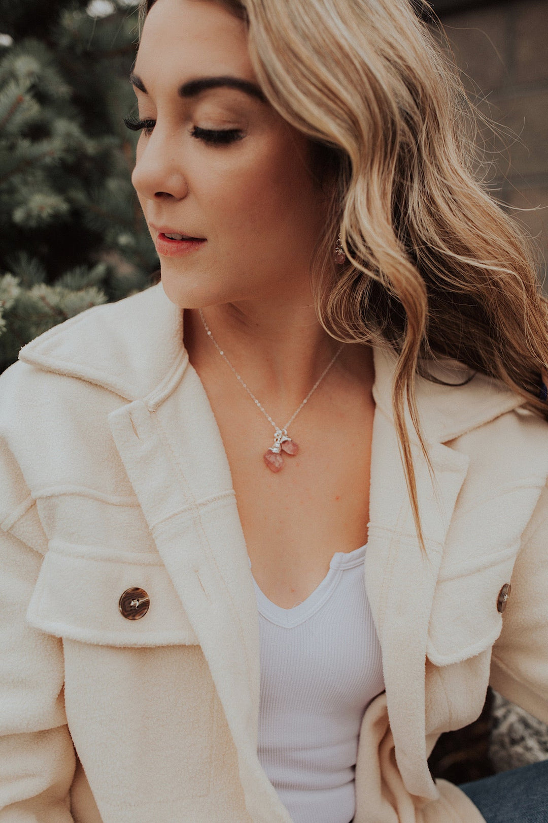 Love Always Necklace · Rose Quartz · Necklaces ·  Little Sycamore