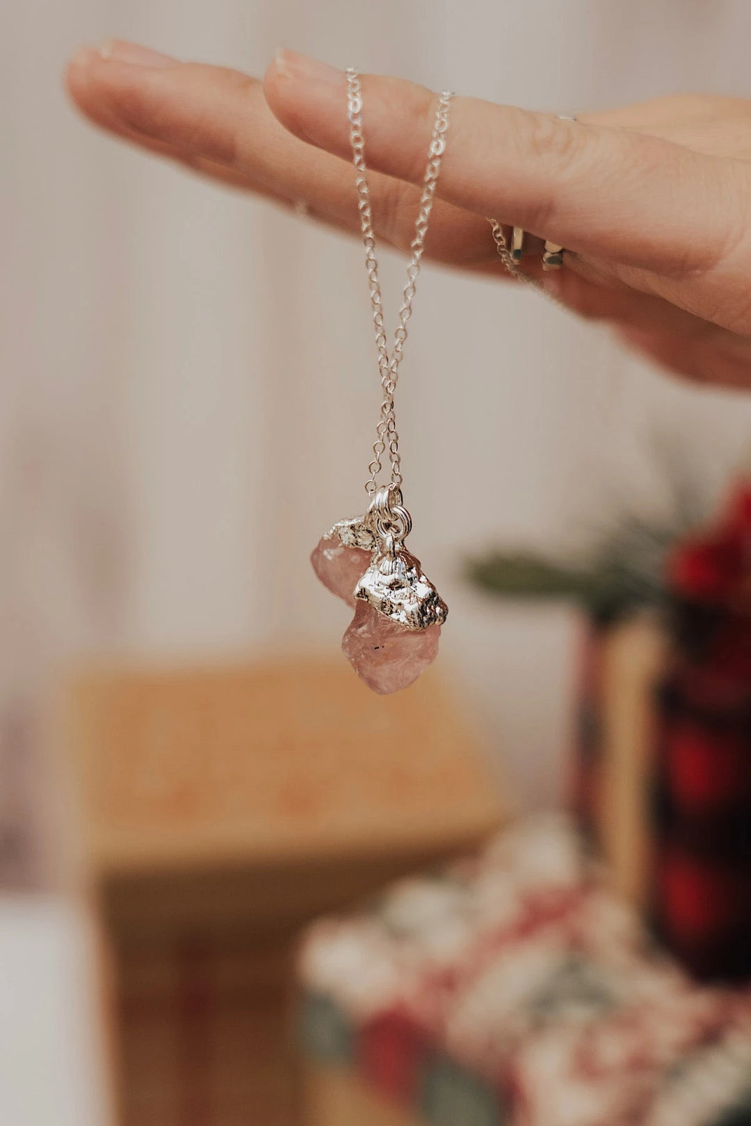 Love Always Necklace · Rose Quartz · Necklaces ·  Little Sycamore