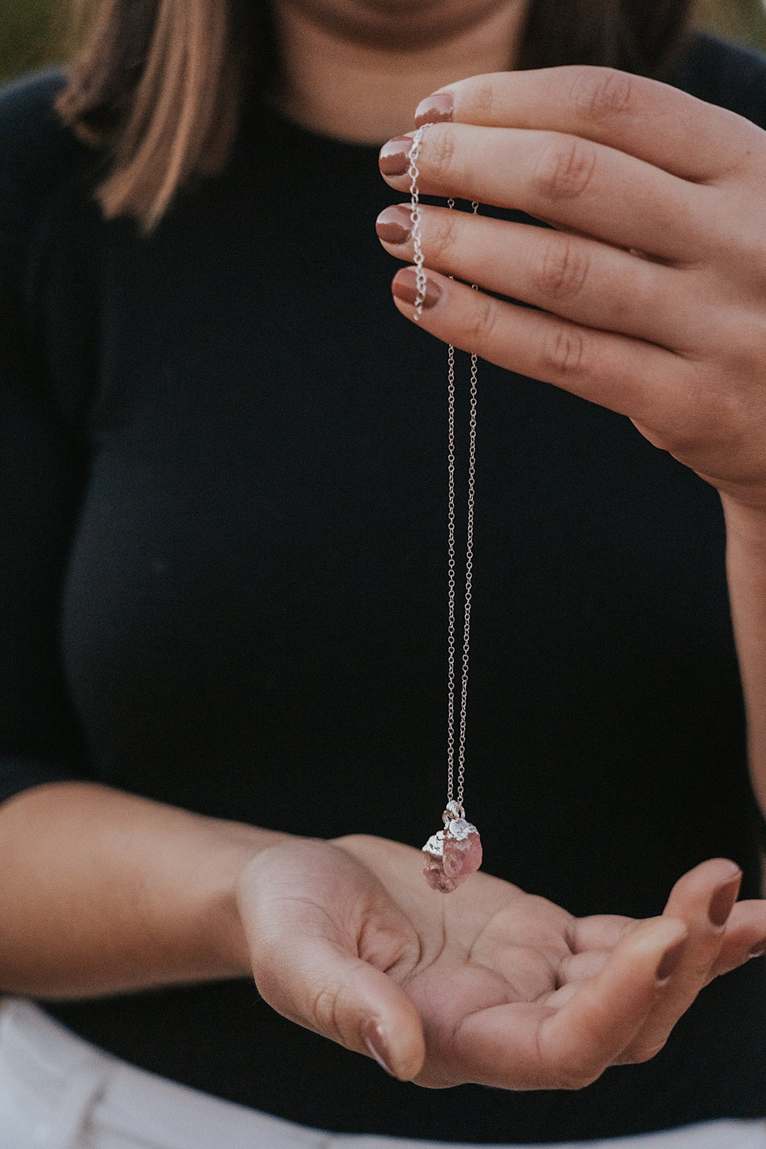 Love Always Necklace · Rose Quartz · Necklaces ·  Little Sycamore