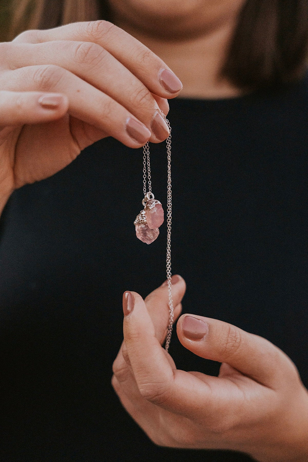 Love Always Necklace · Rose Quartz · Necklaces ·  Little Sycamore