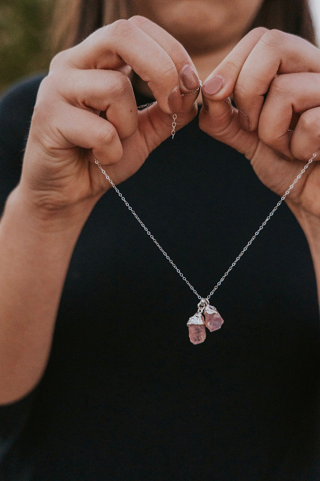 Love Always Necklace · Rose Quartz · Necklaces ·  Little Sycamore