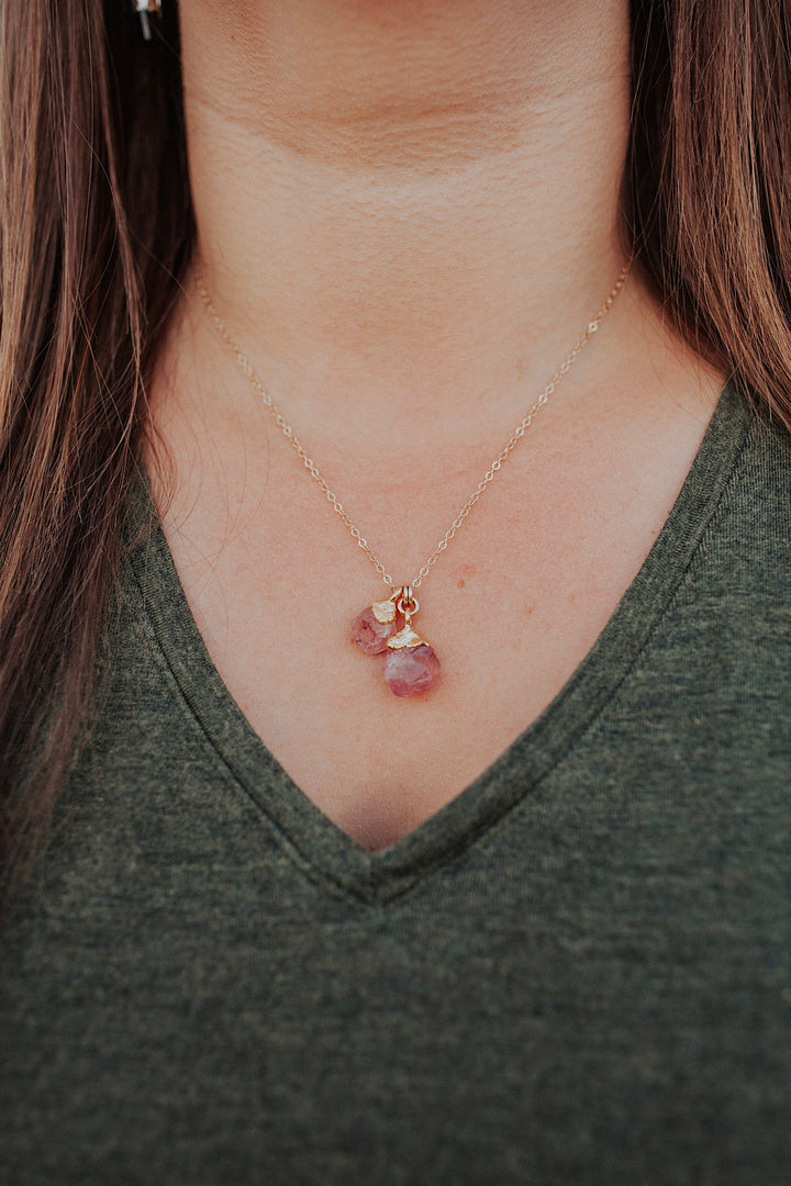 Love Always Necklace · Rose Quartz · Necklaces ·  Little Sycamore