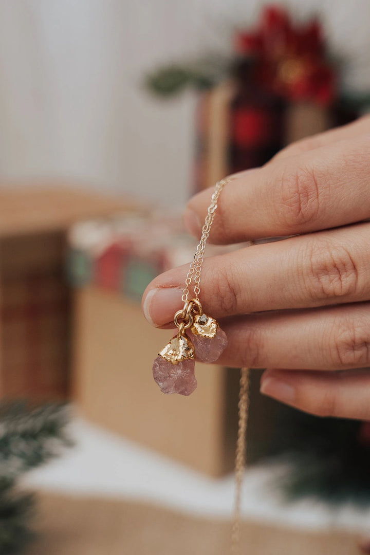 Love Always Necklace · Rose Quartz · Necklaces ·  Little Sycamore