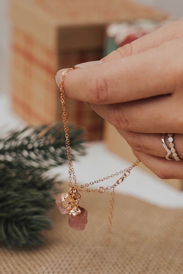 Love Always Necklace · Rose Quartz · Necklaces ·  Little Sycamore