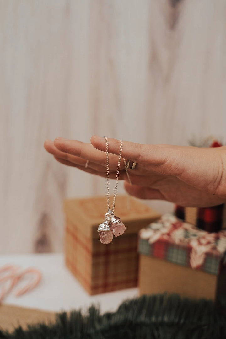 Love Always Necklace · Rose Quartz · Necklaces ·  Little Sycamore