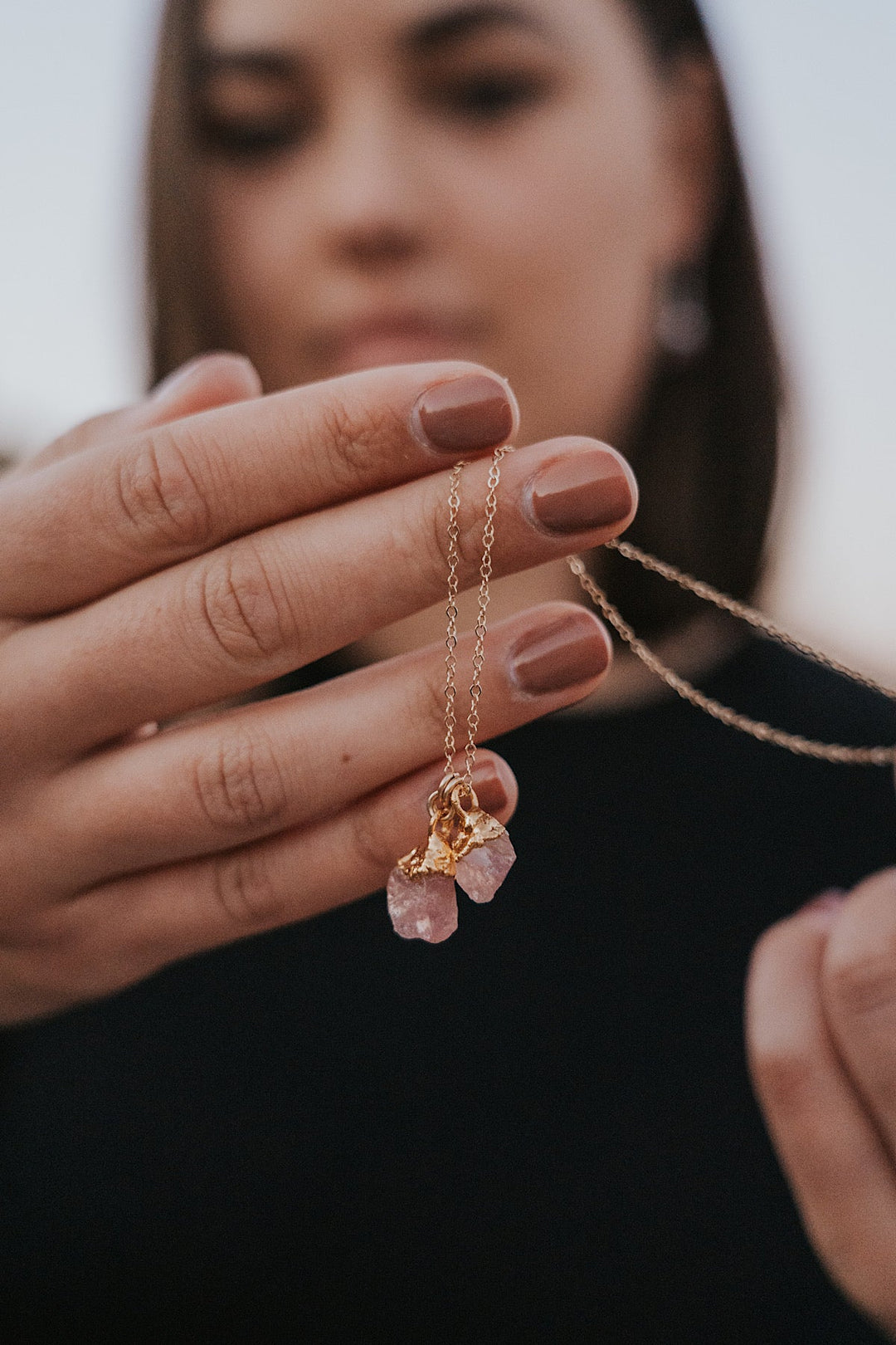 Love Always Necklace · Rose Quartz · Necklaces ·  Little Sycamore