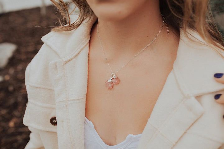 Love Always Necklace · Rose Quartz · Necklaces ·  Little Sycamore