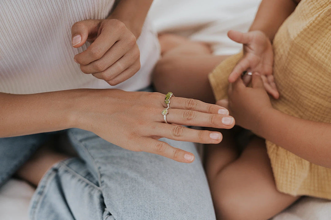 Lucky Clover · August Stackable Ring · Rings ·  Little Sycamore