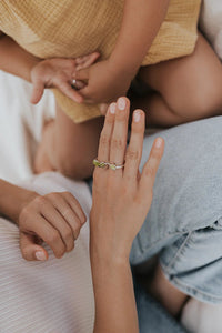Lucky Clover · August Stackable Ring · Rings ·  Little Sycamore