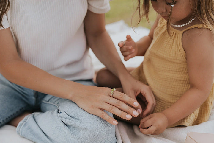 Lucky Clover · August Stackable Ring · Rings ·  Little Sycamore