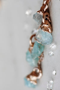 March Raindrops Necklace · Aquamarine · Necklaces ·  Little Sycamore