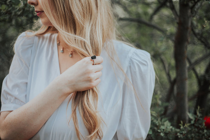 March Raindrops Necklace · Aquamarine · Necklaces ·  Little Sycamore