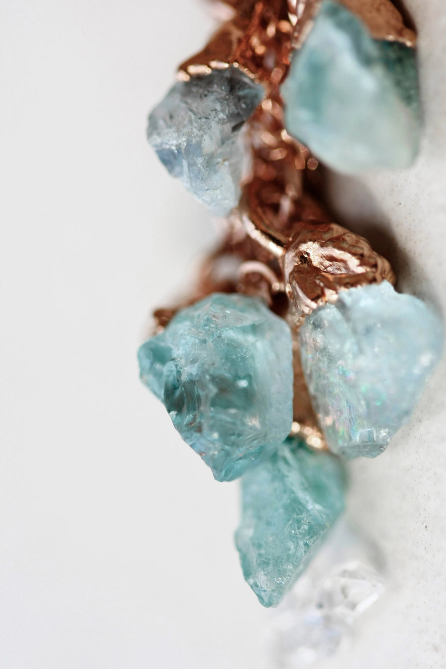 March Raindrops Necklace · Aquamarine · Necklaces ·  Little Sycamore
