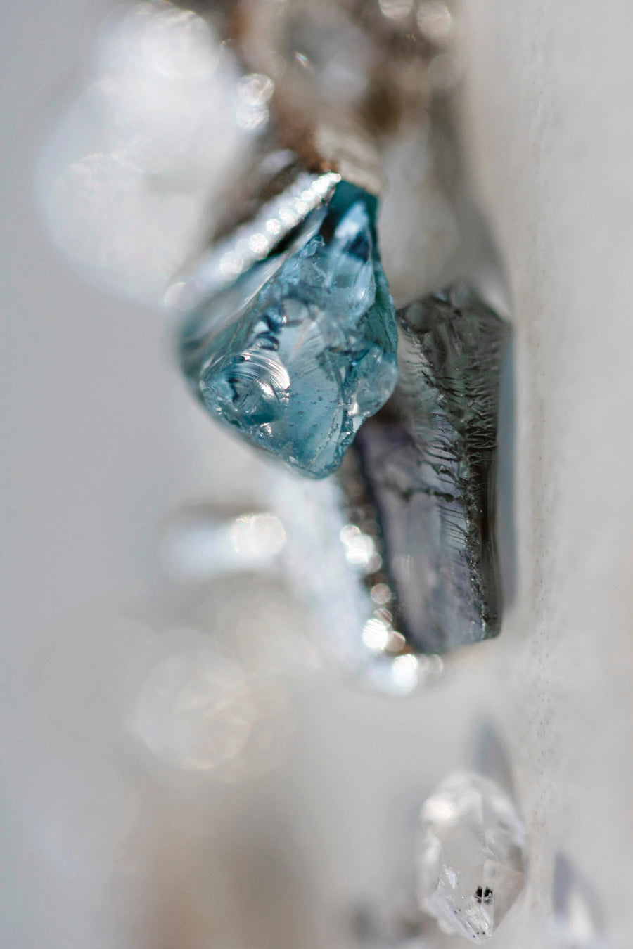 March Raindrops Necklace · Aquamarine · Necklaces ·  Little Sycamore