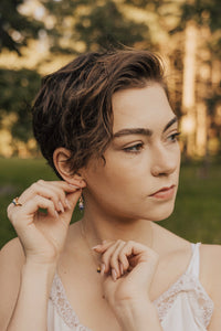 Mermaid Sapphire Drop Earrings · September · Earrings ·  Little Sycamore