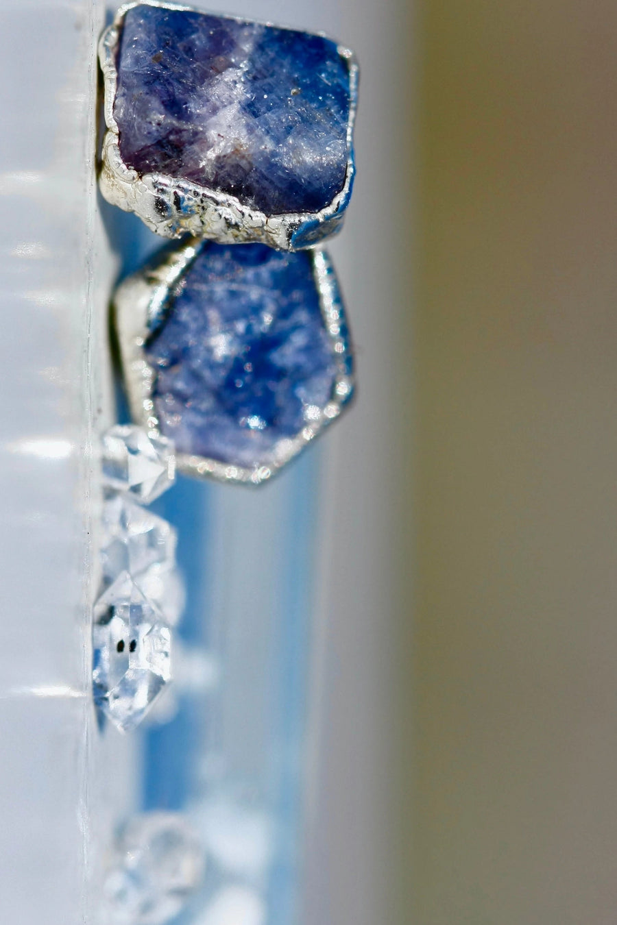 Mermaid Studs · Sapphire · Earrings ·  Little Sycamore
