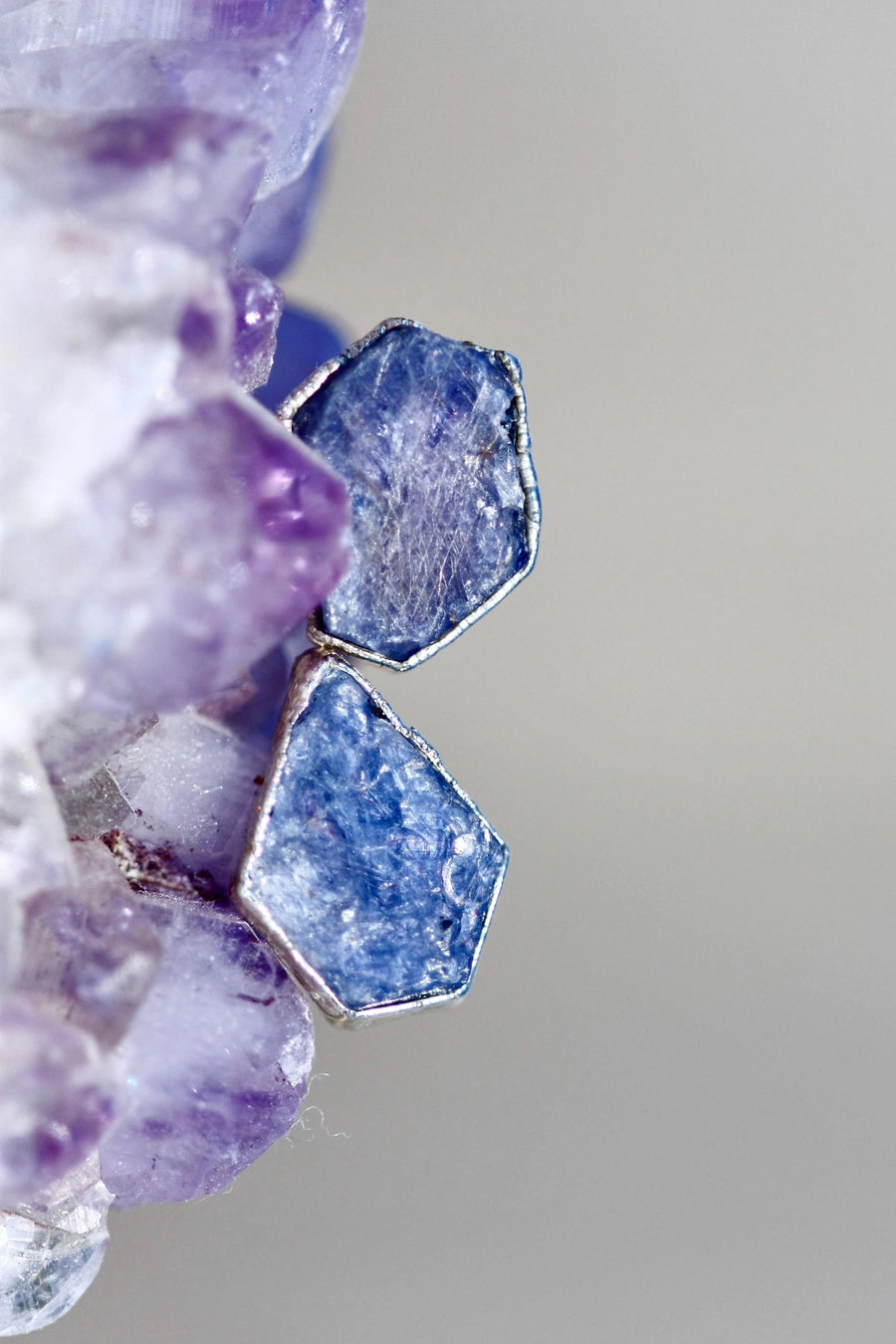 Mermaid Studs · Sapphire · Earrings ·  Little Sycamore