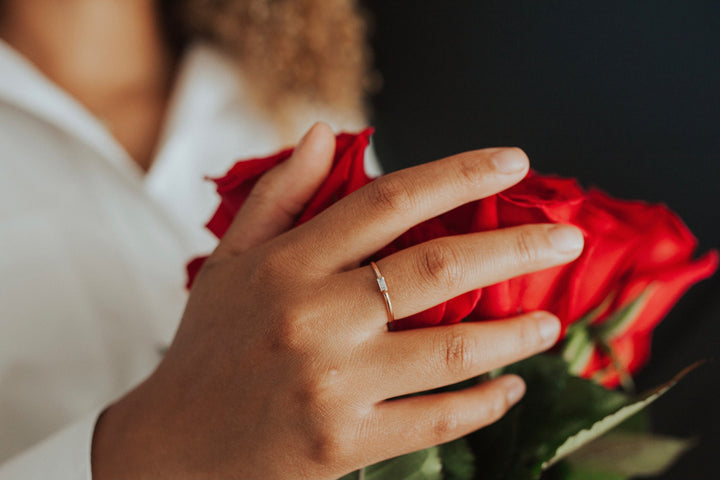 Mini April + Angel Stackable Ring · Rings ·  Little Sycamore