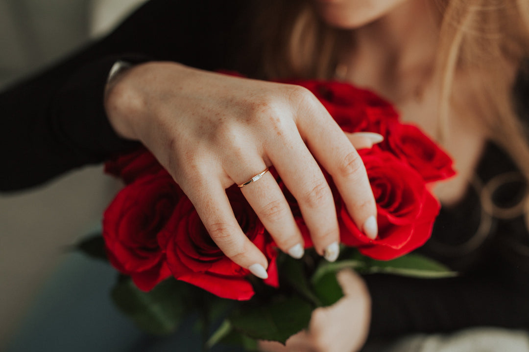 Mini April + Angel Stackable Ring · Rings ·  Little Sycamore