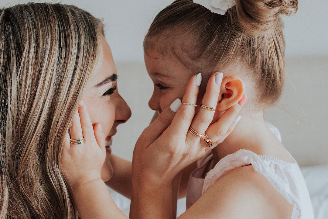 Mini April + Angel Stackable Ring · Rings ·  Little Sycamore