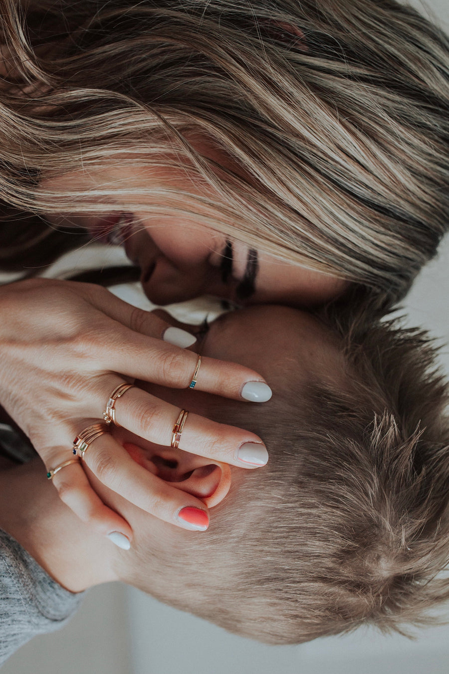 Mini April + Angel Stackable Ring · Rings ·  Little Sycamore