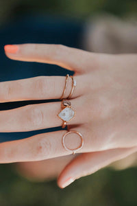Mini April + Angel Stackable Ring · Rings ·  Little Sycamore
