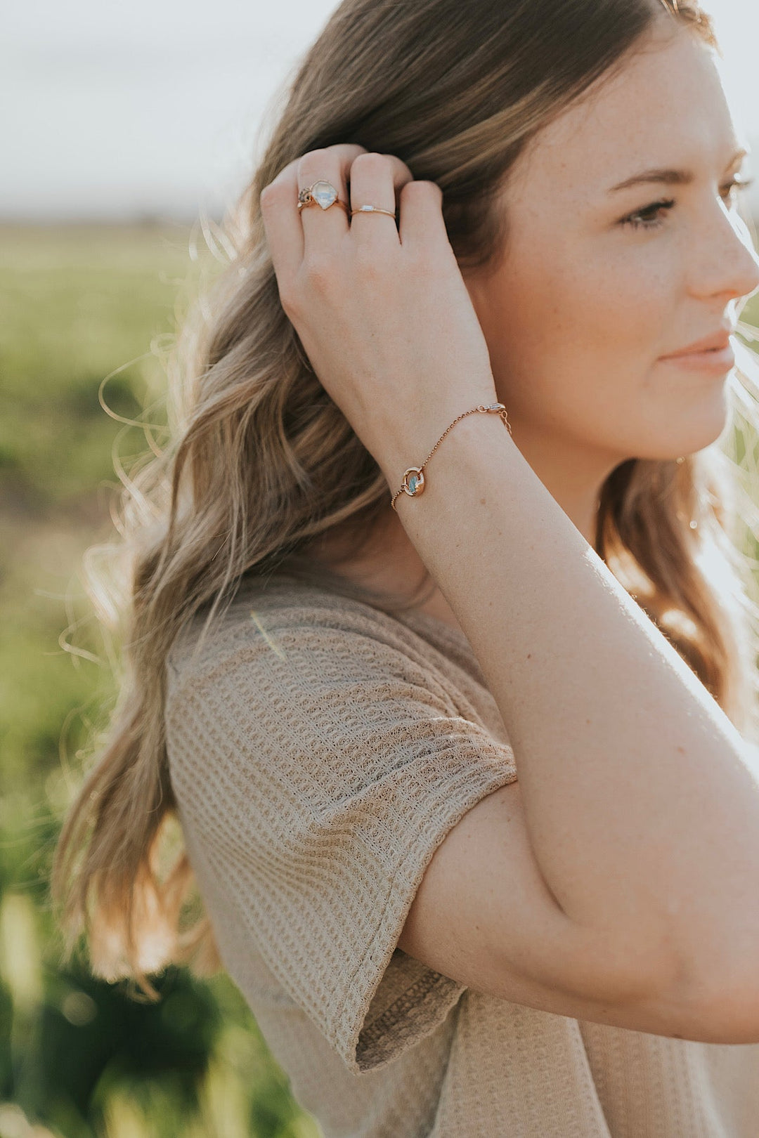 Mini April + Angel Stackable Ring · Rings ·  Little Sycamore