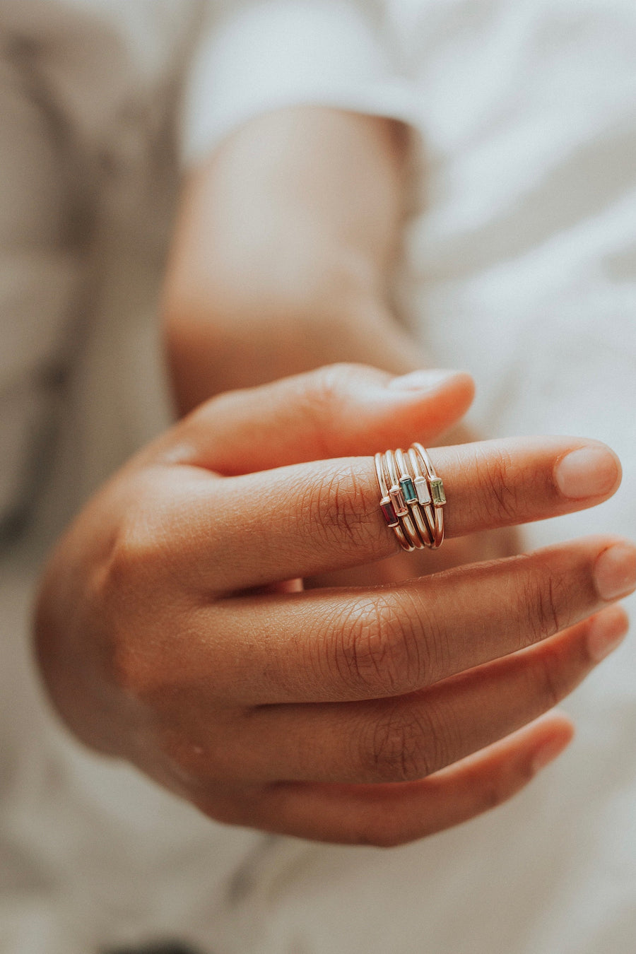 Mini August Stackable Ring · Rings ·  Little Sycamore