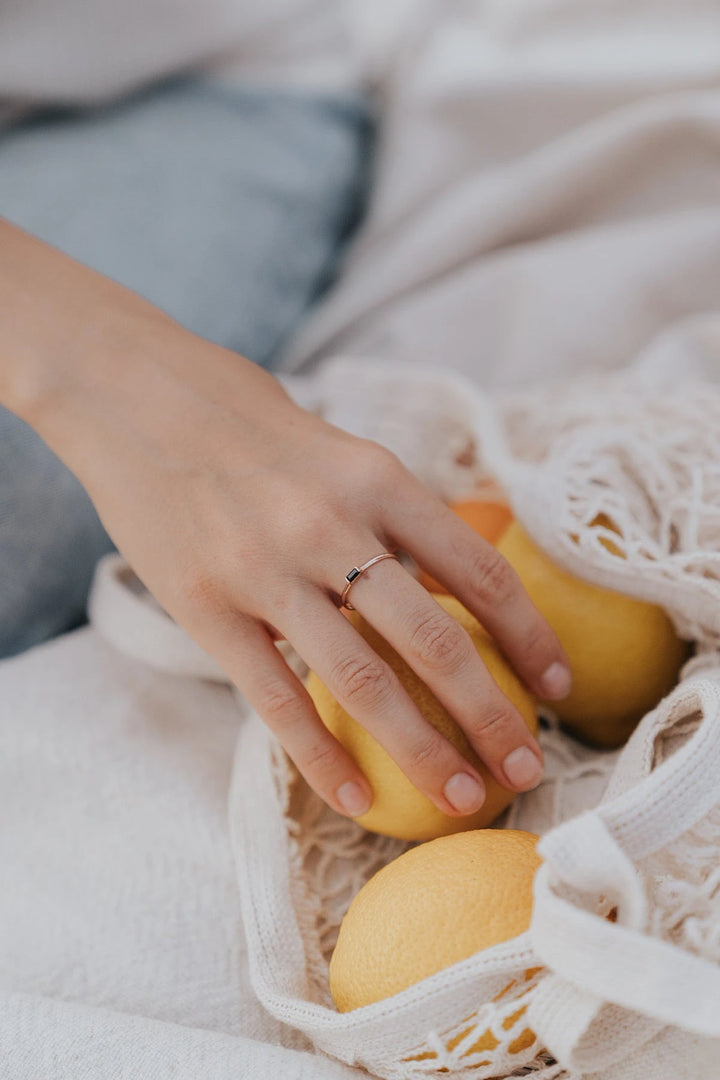 Mini August Stackable Ring · Rings ·  Little Sycamore