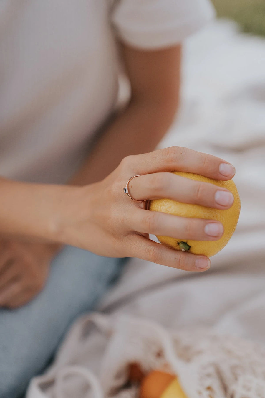 Mini August Stackable Ring · Rings ·  Little Sycamore