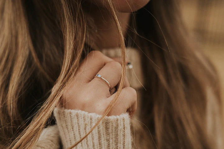 Mini December Stackable Ring · Rings ·  Little Sycamore