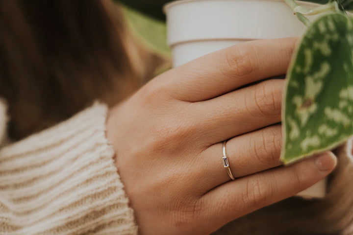 Mini December Stackable Ring · Rings ·  Little Sycamore