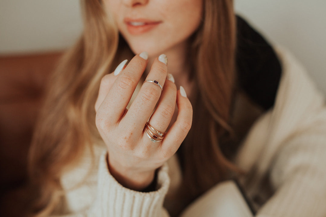 Mini December Stackable Ring · Rings ·  Little Sycamore