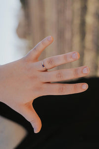 Mini February Stackable Ring · Rings ·  Little Sycamore