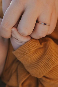 Mini February Stackable Ring · Rings ·  Little Sycamore