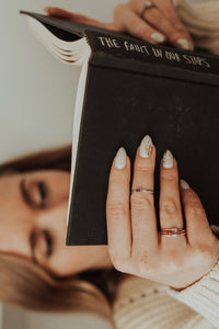 Mini February Stackable Ring · Rings ·  Little Sycamore