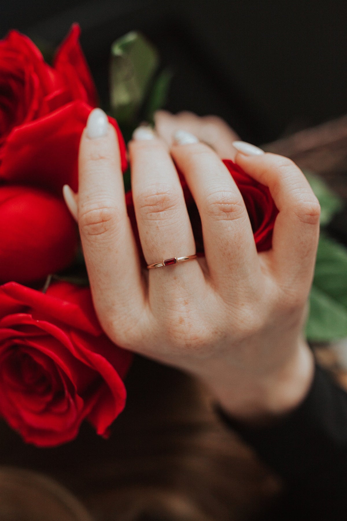 Mini January Stackable Ring · Rings ·  Little Sycamore