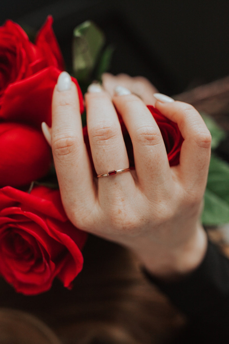 Mini January Stackable Ring · Rings ·  Little Sycamore