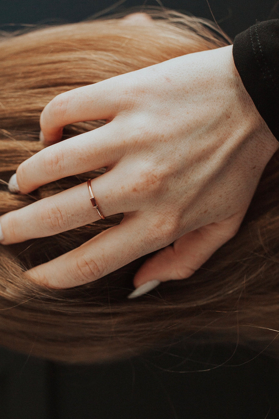 Mini January Stackable Ring · Rings ·  Little Sycamore