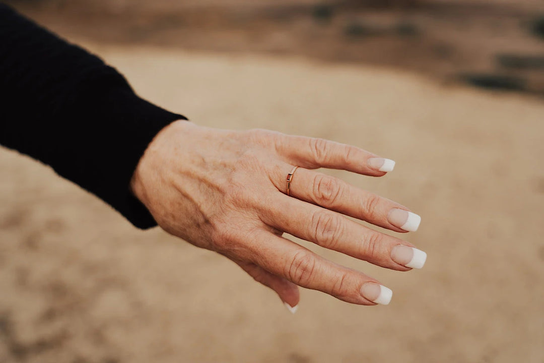 Mini January Stackable Ring · Rings ·  Little Sycamore