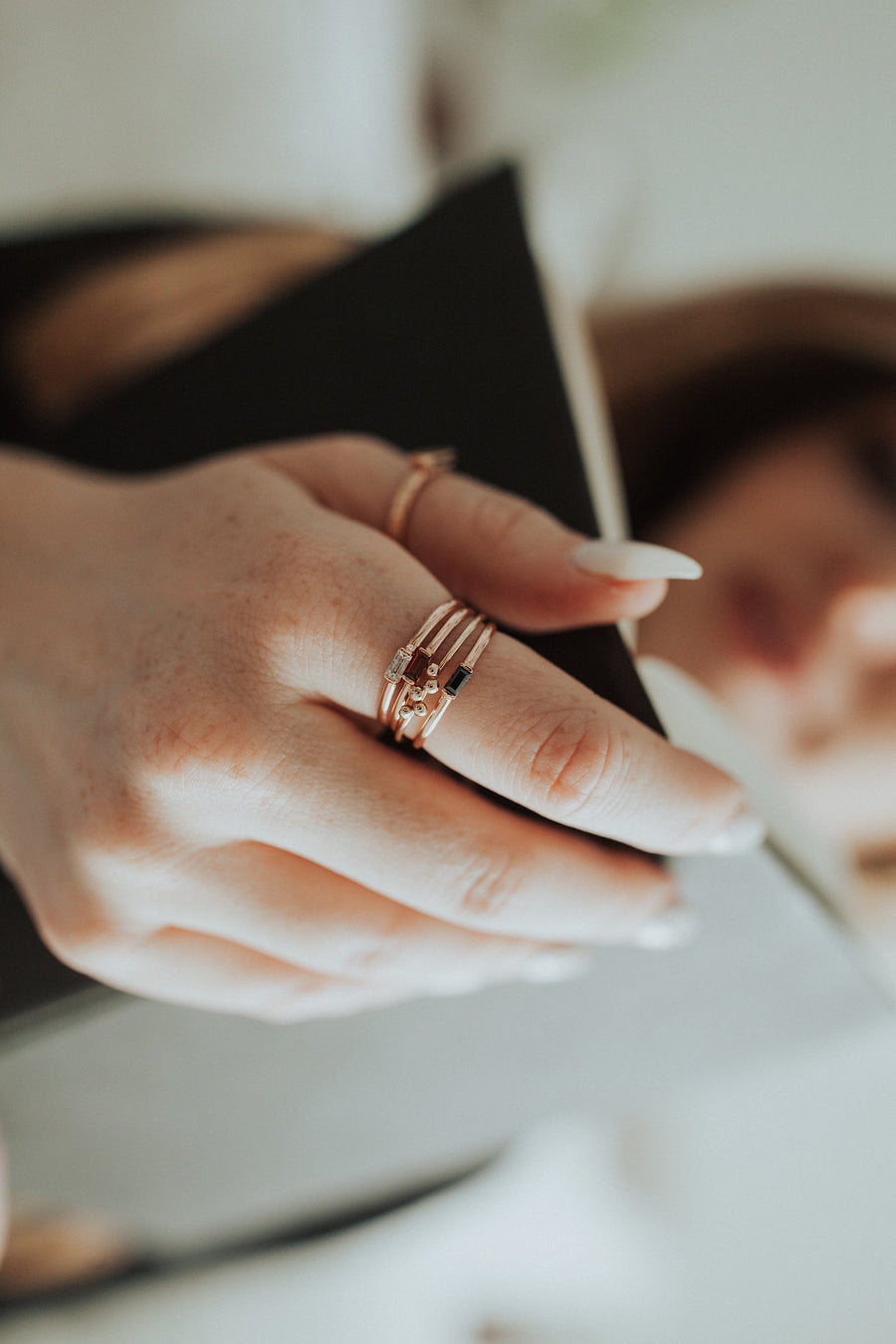 Mini January Stackable Ring · Rings ·  Little Sycamore