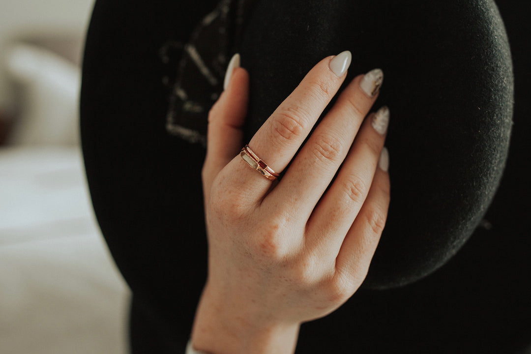 Mini January Stackable Ring · Rings ·  Little Sycamore